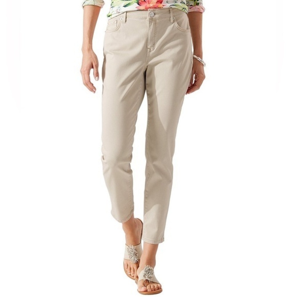 Tommy Bahama Tan Straight Leg Jeans Classic Fit